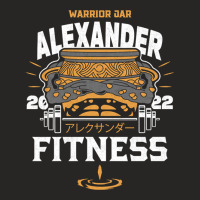 Warrior Jar Fitness Ladies Fitted T-shirt | Artistshot