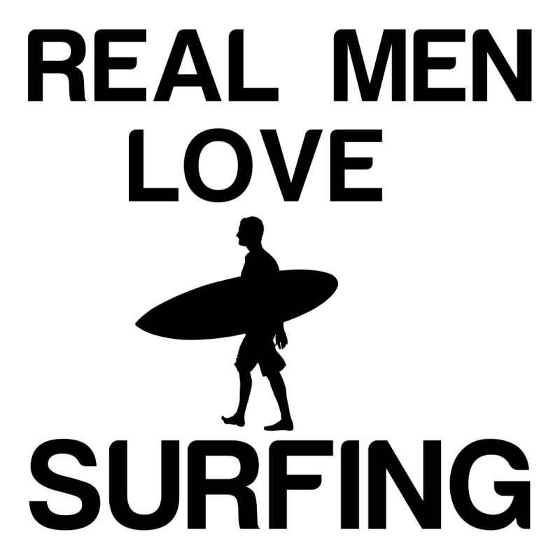 Real Men Love Surfing Men's 3/4 Sleeve Pajama Set | Artistshot