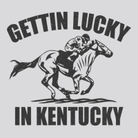 Gettin Lucky In Kentucky - Funny Derby Day - Horse Racing Game Women's Triblend Scoop T-shirt | Artistshot