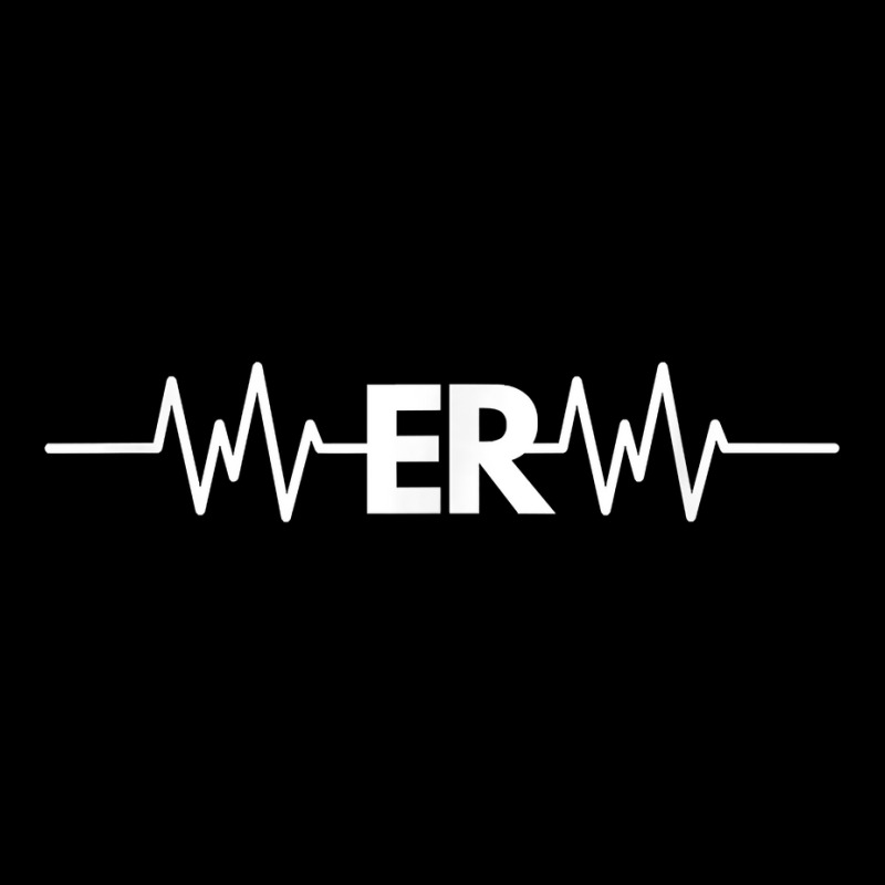 Emergency Medicine Physician Nurse Gift Er Heartbeat Pulse T Shirt Adjustable Cap | Artistshot