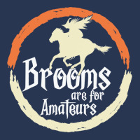 Brooms Are For Amateurs Funny Halloween Witch On A Horse Men Denim Jacket | Artistshot