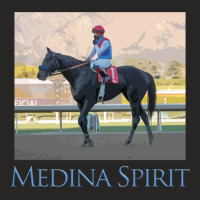 Medina Spirit Horseracing Ladies Fitted T-shirt | Artistshot