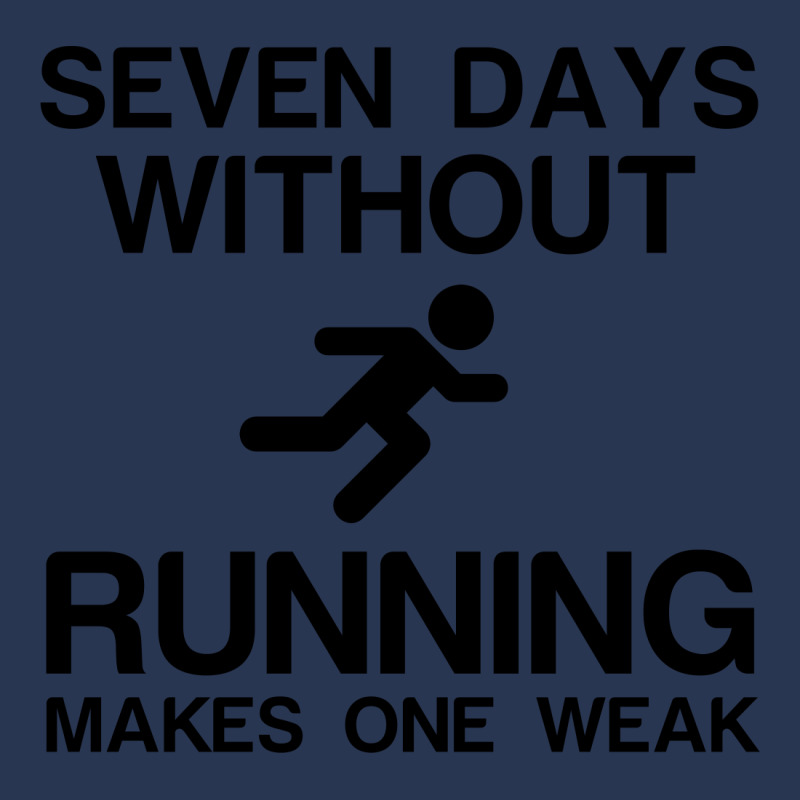 Seven Days Without Running Makes One Weak Men Denim Jacket by Perfect Designers | Artistshot