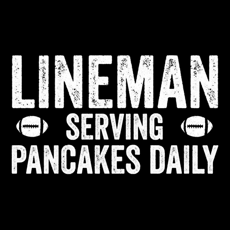 Football Lineman Hoodie   Serving Pancakes Daily Fleece Short | Artistshot