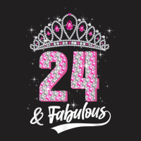 23 & Fabulous 23 Years Old 23rd Birthday Diamond Crown T-shirt | Artistshot