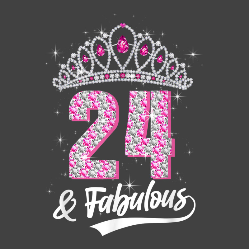 23 & Fabulous 23 Years Old 23rd Birthday Diamond Crown Vintage T-shirt | Artistshot