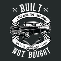 Built Not Bought   More Time Than Money T Shirt Women's Triblend Scoop T-shirt | Artistshot