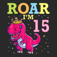 King Dinosaur Dance Happy My Birthday Roar I'm 15 Years Old Toddler T-shirt | Artistshot