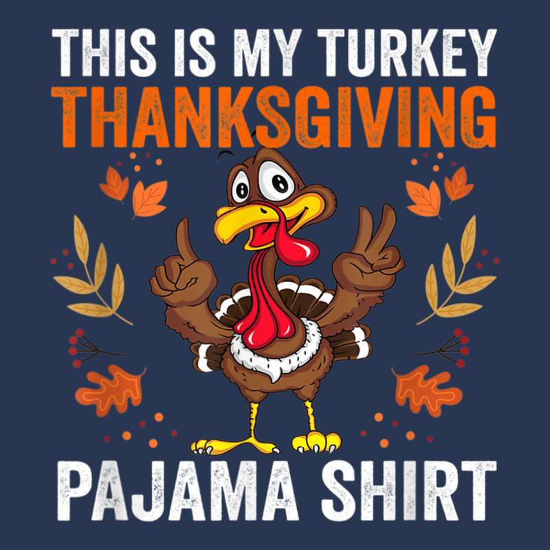 This Is My Thanksgiving Pajama Turkey Lover Holiday Food Men Denim Jacket | Artistshot