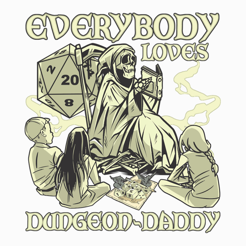 Rpg Gamer Dungeon Daddy D20 Dice Pen And Paper Board Game Classic Coffee Mug | Artistshot