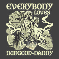 Rpg Gamer Dungeon Daddy D20 Dice Pen And Paper Board Game Classic Vintage T-shirt | Artistshot