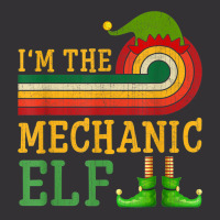 I'm The Mechanic Elf Matching Group Christmas Party Pajama Vintage Short | Artistshot