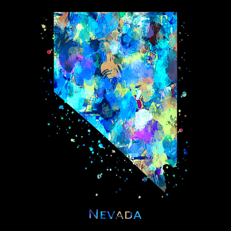 Nevada Map V-neck Tee | Artistshot