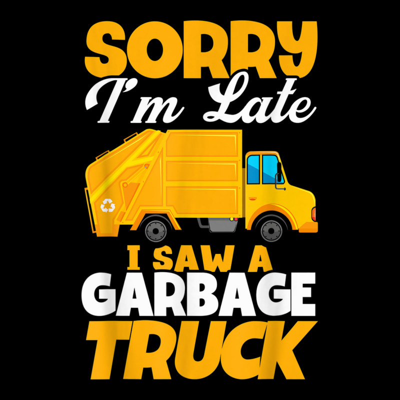 Sorry I'm Late I Saw A Garbage Truck Birthday Party V-neck Tee | Artistshot