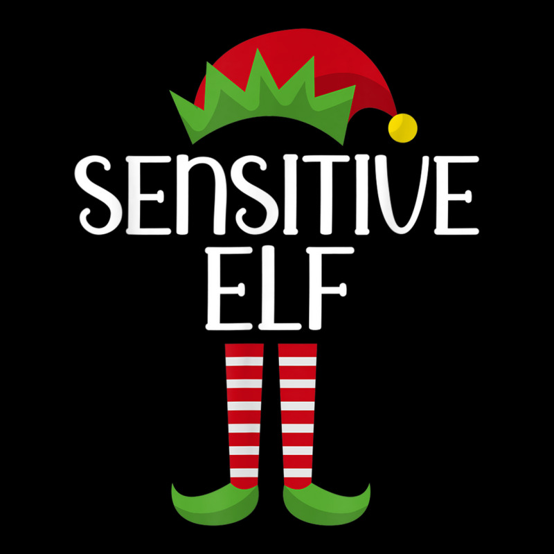 Sensitive Elf Family Matching Group Christmas Party Pajama Pocket T-Shirt by Color | Artistshot