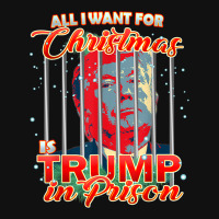 Anti Trump Christmas   Donald Trump In Prison Accessory Pouches | Artistshot