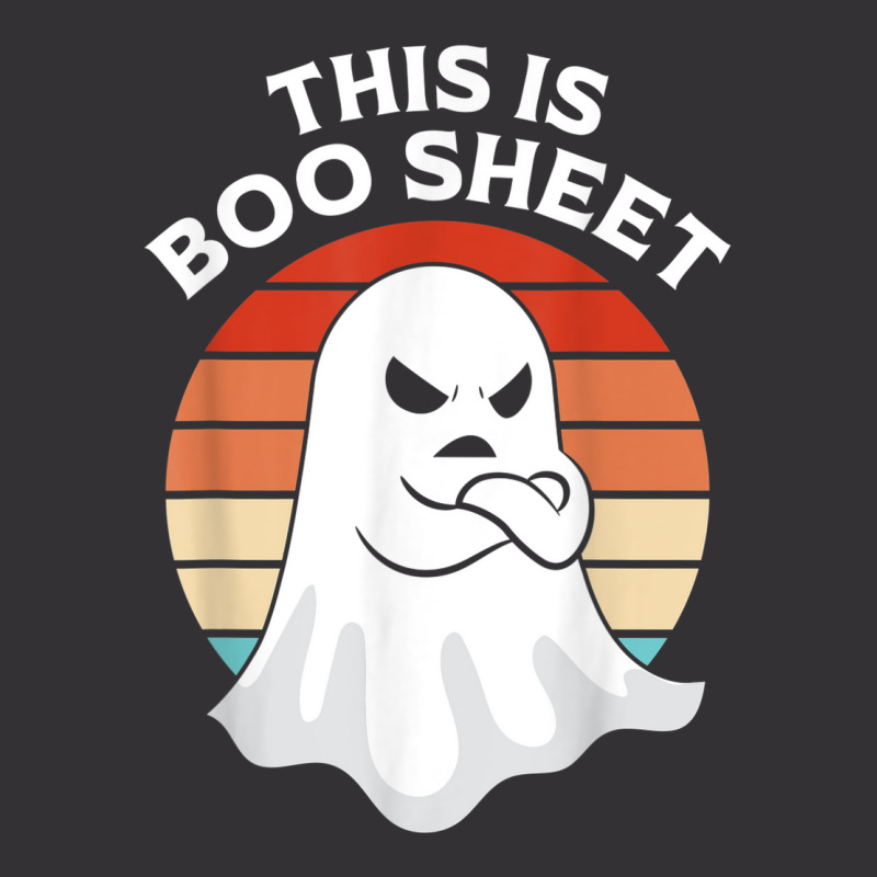 This Is Boo Sheet Ghost Retro Halloween Costume Men Women Vintage Hoodie | Artistshot