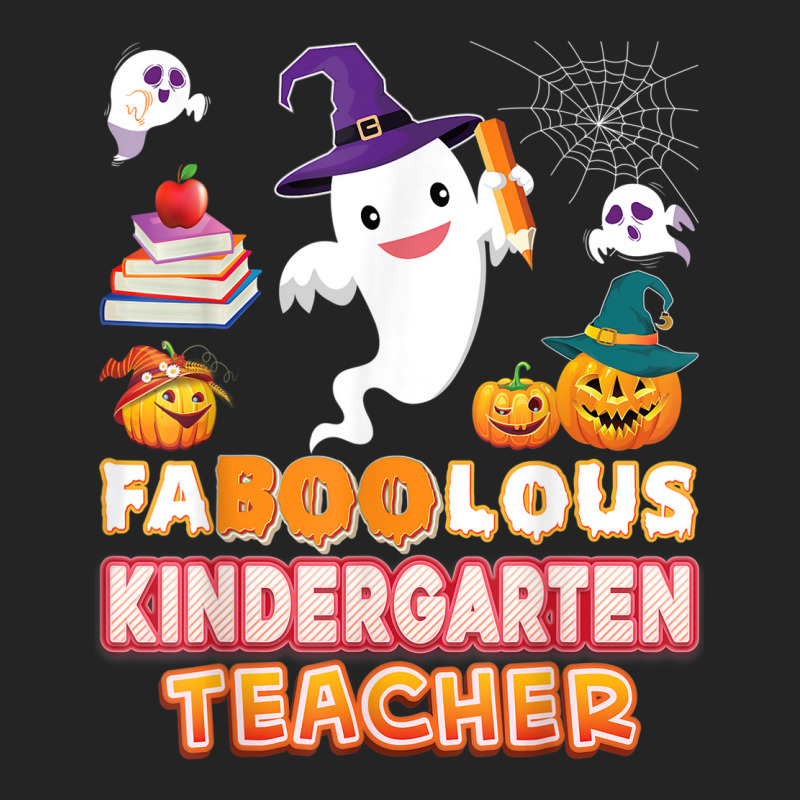 Faboolous Kindergarten Teacher Fabulous Halloween Ghost 3/4 Sleeve Shirt | Artistshot