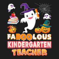 Faboolous Kindergarten Teacher Fabulous Halloween Ghost Hoodie & Jogger Set | Artistshot