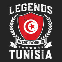 Vintage Design Tunisian Flag Legends Were Born In Tunisia 3/4 Sleeve Shirt | Artistshot