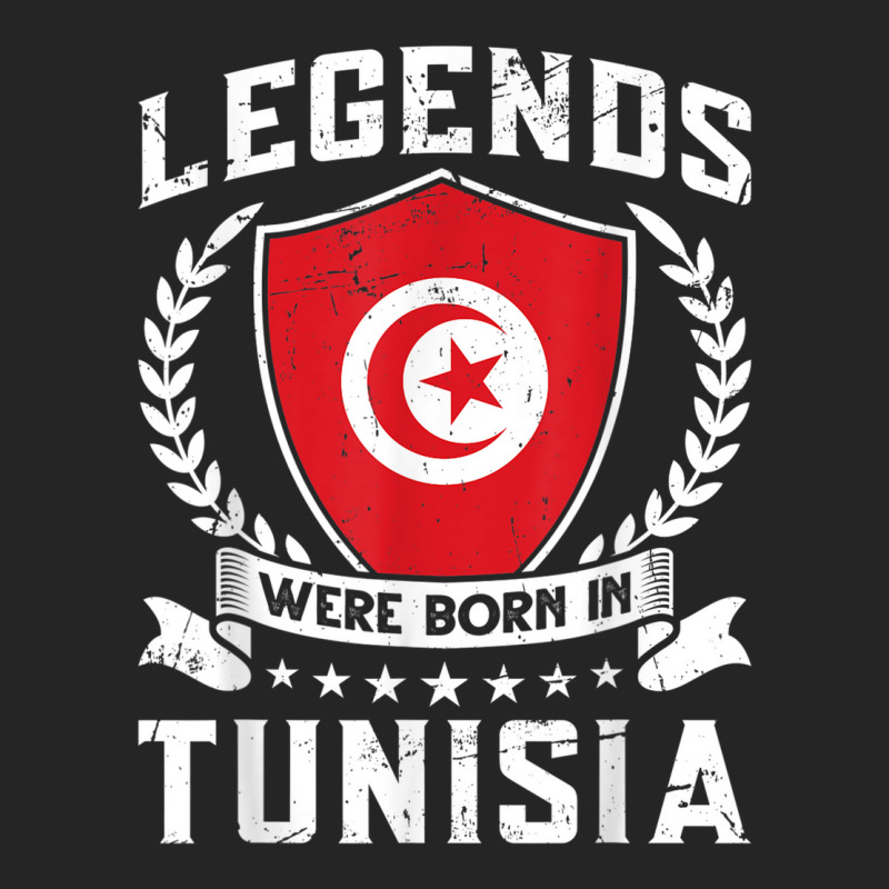 Vintage Design Tunisian Flag Legends Were Born In Tunisia Unisex Hoodie | Artistshot