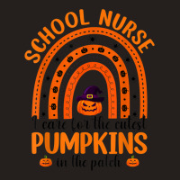 School Nurse Cutest Pumpkins Rainbow Halloween Spider Tank Top | Artistshot