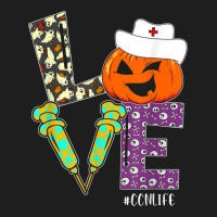 Nurse Halloween Pumpkin Costume Love Ccn Nurse Life Classic T-shirt | Artistshot