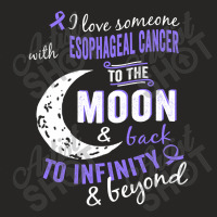 Esophageal Cancer  Esophageal Cancer Awareness Ladies Fitted T-shirt | Artistshot