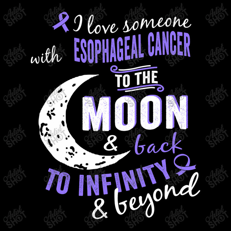 Esophageal Cancer  Esophageal Cancer Awareness Maternity Scoop Neck T-shirt by CUSER3772 | Artistshot