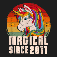 Magical Since 2011 Vintage Unicorn Birthday Classic T-shirt | Artistshot