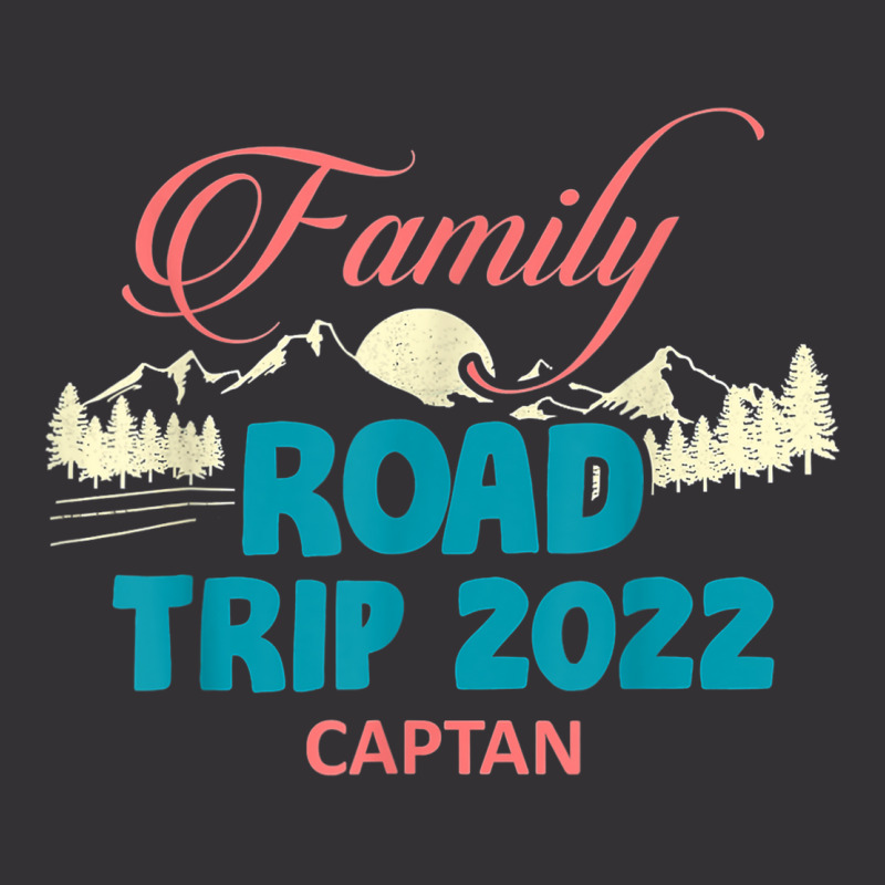 Camping Fun Matching Family Road Trip 2022 Captain Vintage Short | Artistshot