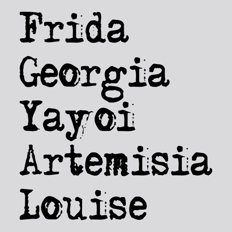 Frida Georgia Yayoi Artemisia Louise For Light Women's Triblend Scoop T-shirt by autlu2024 | Artistshot