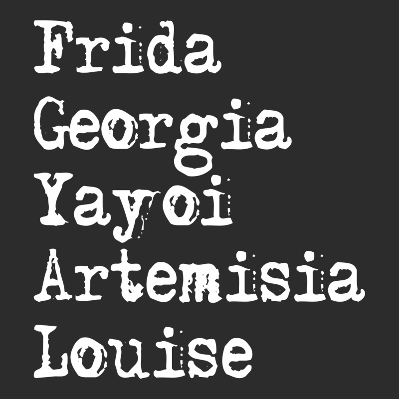 Frida Georgia Yayoi Artemisia Louise For Dark Exclusive T-shirt by autlu2024 | Artistshot