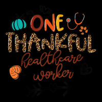 One Thankful Healthcare Worker Leopard Pumpkin Thanksgiving Unisex Jogger | Artistshot