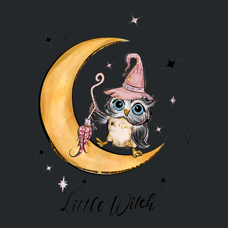 Little Witch Funny Halloween Gifts Crewneck Sweatshirt | Artistshot