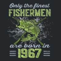 Finest Fishermen Born 1967 Largemouth Bass 55th Birthday Crewneck Sweatshirt | Artistshot