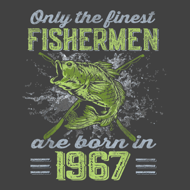 Finest Fishermen Born 1967 Largemouth Bass 55th Birthday Vintage T-shirt | Artistshot