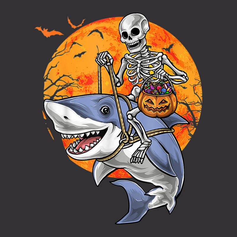 Halloween Skeleton Shark Kids Boys Girls Funny Halloween Vintage Short | Artistshot