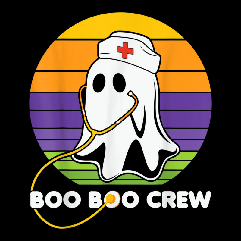 Vintage Boo Boo Crew Funny Nurse Halloween Ghost Costume Youth Hoodie by Color | Artistshot