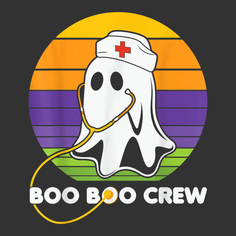 Vintage Boo Boo Crew Funny Nurse Halloween Ghost Costume Baby Bodysuit by Color | Artistshot