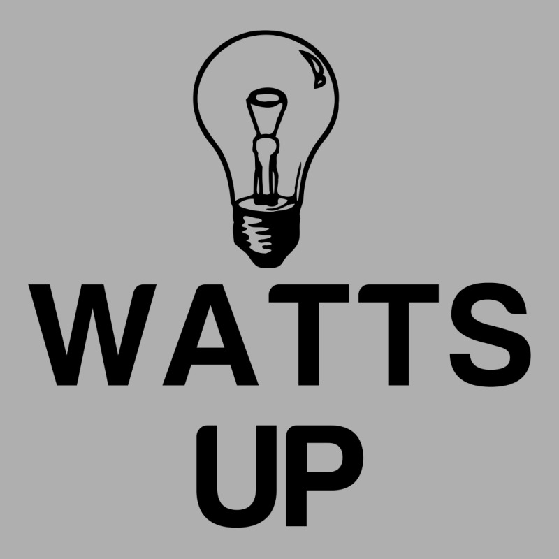 Watts Up Light Bulb Ladies Fitted T-Shirt by Perfect Designers | Artistshot