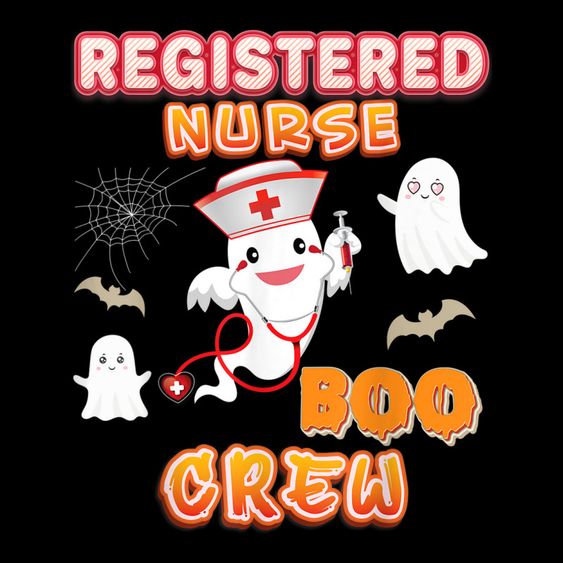 Registered Nurse Boo Crew Halloween Ghost Witch Pumpkin Youth Hoodie by Sombre | Artistshot