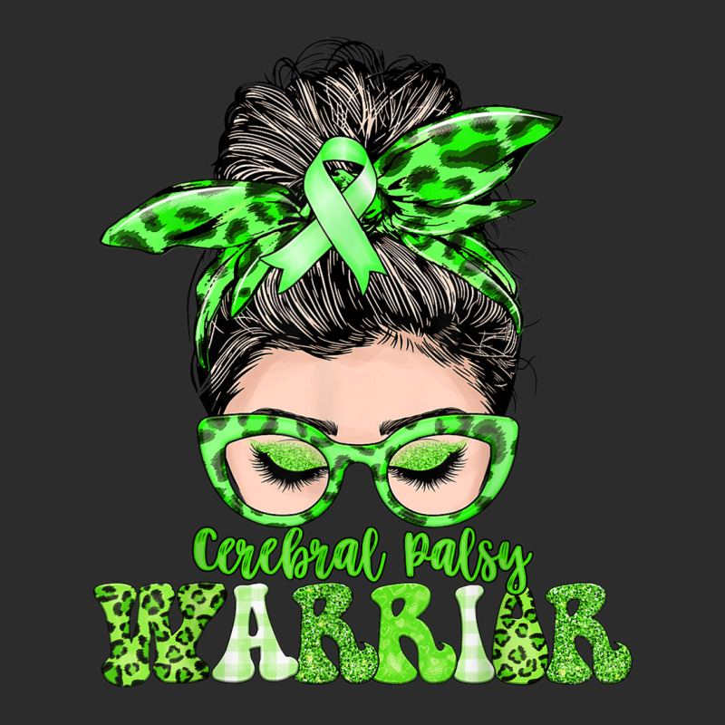 Women Messy Bun Cerebral Palsy Warrior Gifts Exclusive T-shirt | Artistshot