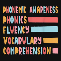 Phonemic Awareness Phonics Fluency Vocabulary Comprehension Skinny Tumbler | Artistshot