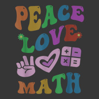 Peace Love Math Retro Stem Teacher Groovy School Toddler Hoodie | Artistshot