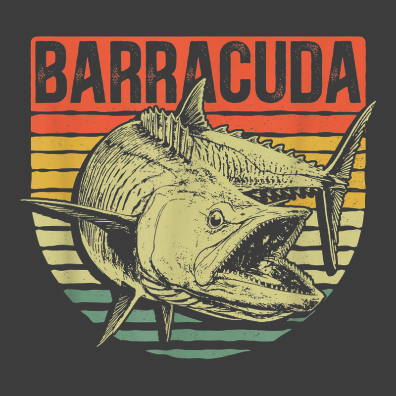 Great Barracuda Cuda Fishing Wildlife Saltwater Fish Art Men's Polo Shirt by Renew | Artistshot