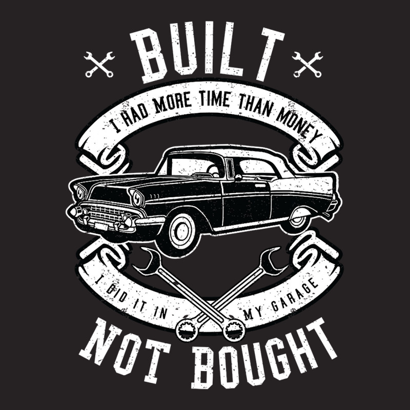 Built Not Bought   More Time Than Money T Shirt Vintage Cap by badieu97 | Artistshot