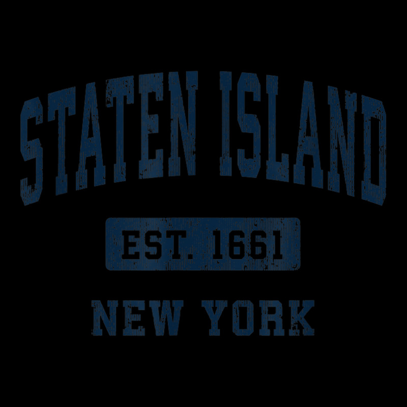 Staten Island New York Ny Vintage Athletic Sports Design Adjustable Cap by Stunner | Artistshot