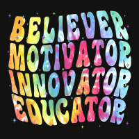 Believer Motivators Innovator Educators Back To School Scorecard Crop Tee | Artistshot