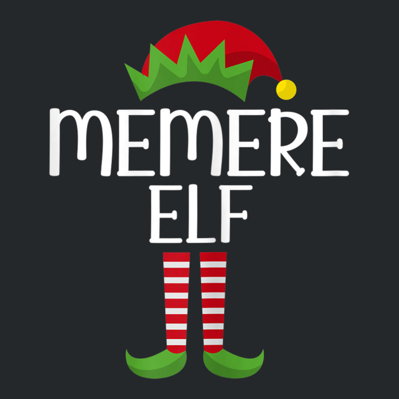 Womens Memere Elf Family Matching Group Christmas Party Pajama Crewneck Sweatshirt | Artistshot